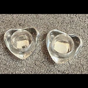 Things Remembered Heart Tea Light Candle Holders